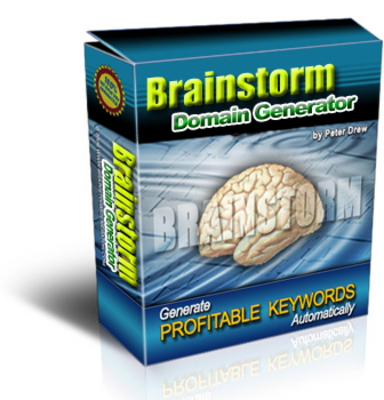Product picture Brainstorm domain name generator with MRR