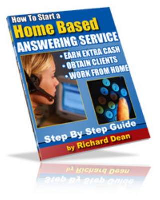 Product picture HOW TO RUN A HOME BASED ANSWERING SERVICE W/ MRR